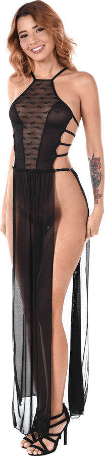 Agatha Vega Knickerless Charms istripper model