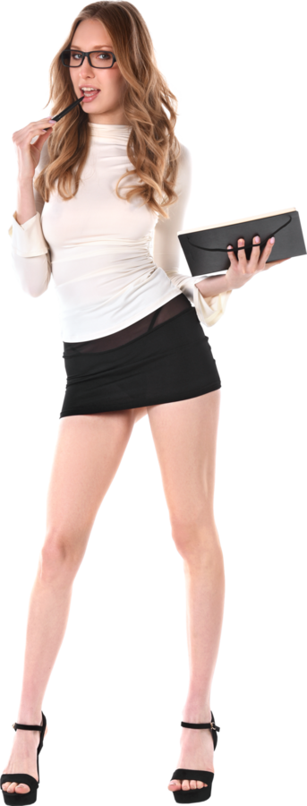 Lia Pink Fantasme Au Bureau istripper model
