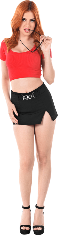 Mina Von D Cutest In Specs istripper model