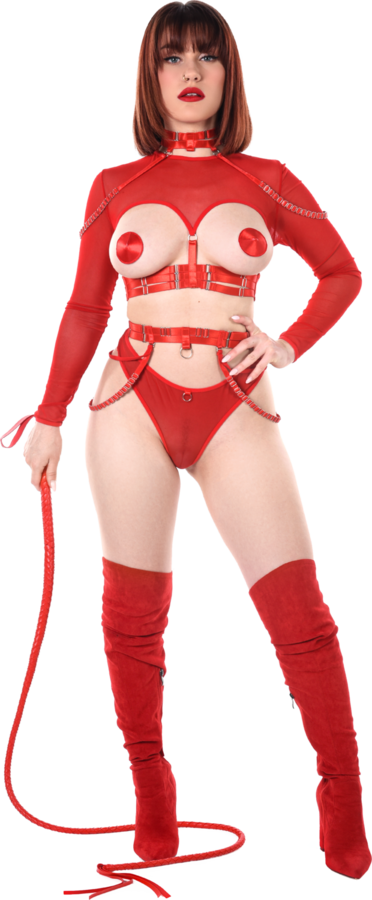 Carla Vyxx Le Fouet Rouge istripper model
