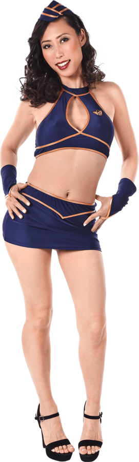Ayako Fuji Fuji Airlines istripper model