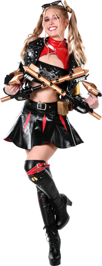 Freya Mayer Burn Zone Zero istripper model